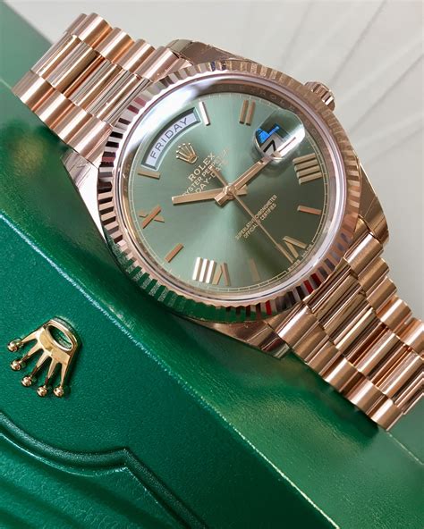 rolex day date gold face|rolex day date 40 228235.